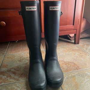 Hunter rain boots
